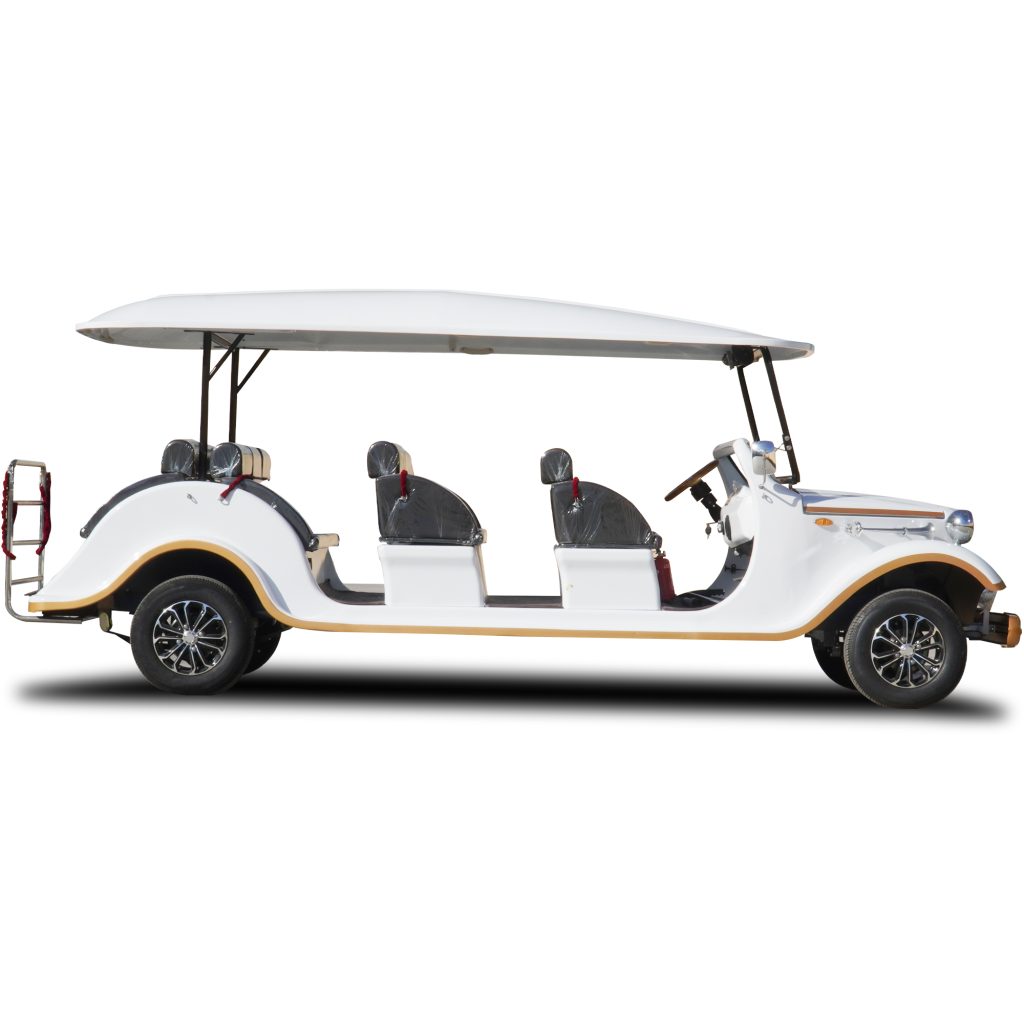 8+3 Seater Electric Vintage Cart