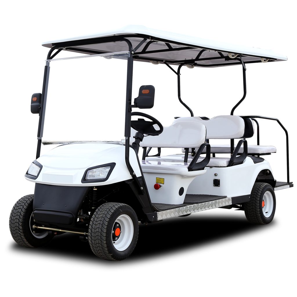 A 4+2 Seater Golf Cart