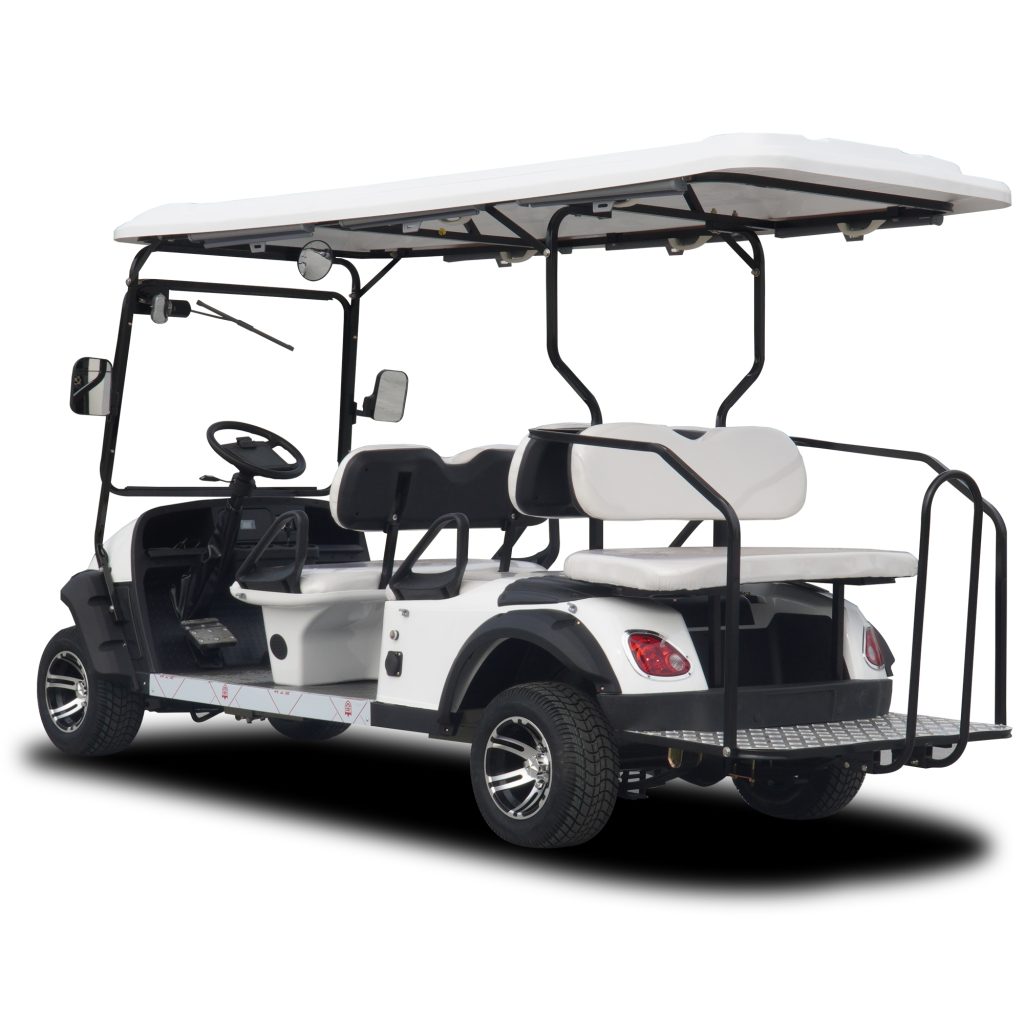 A 4+2 Seater Golf Cart