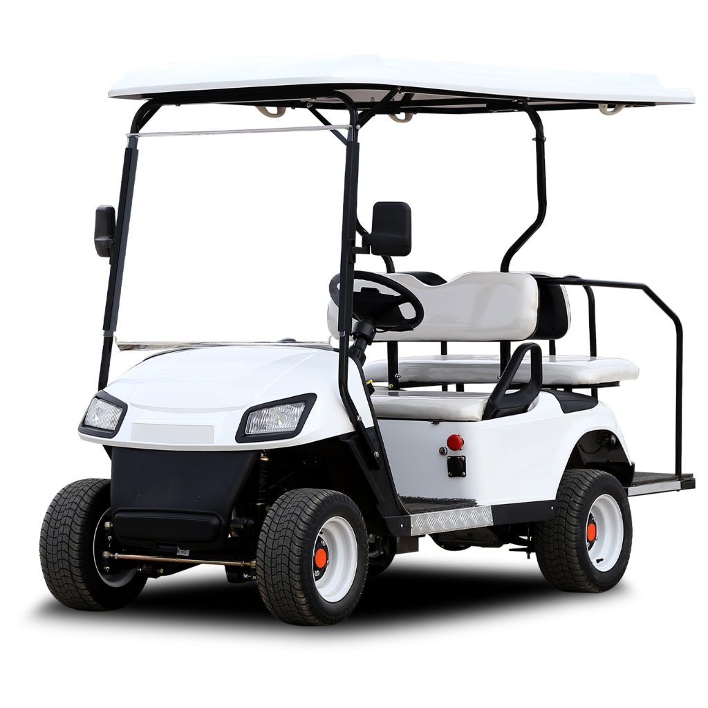 A 2+2 Seater Golf Cart