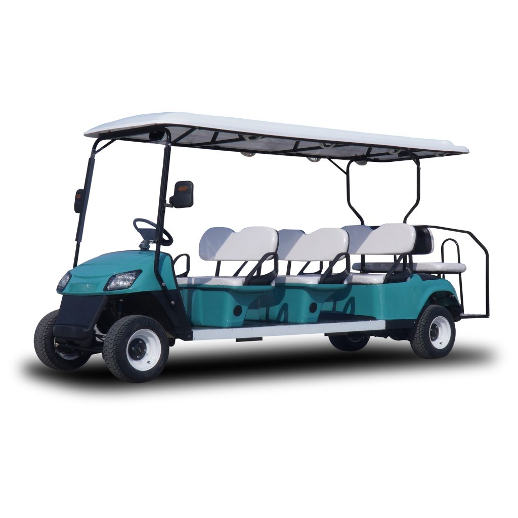 A 6+2 Seater Golf Cart