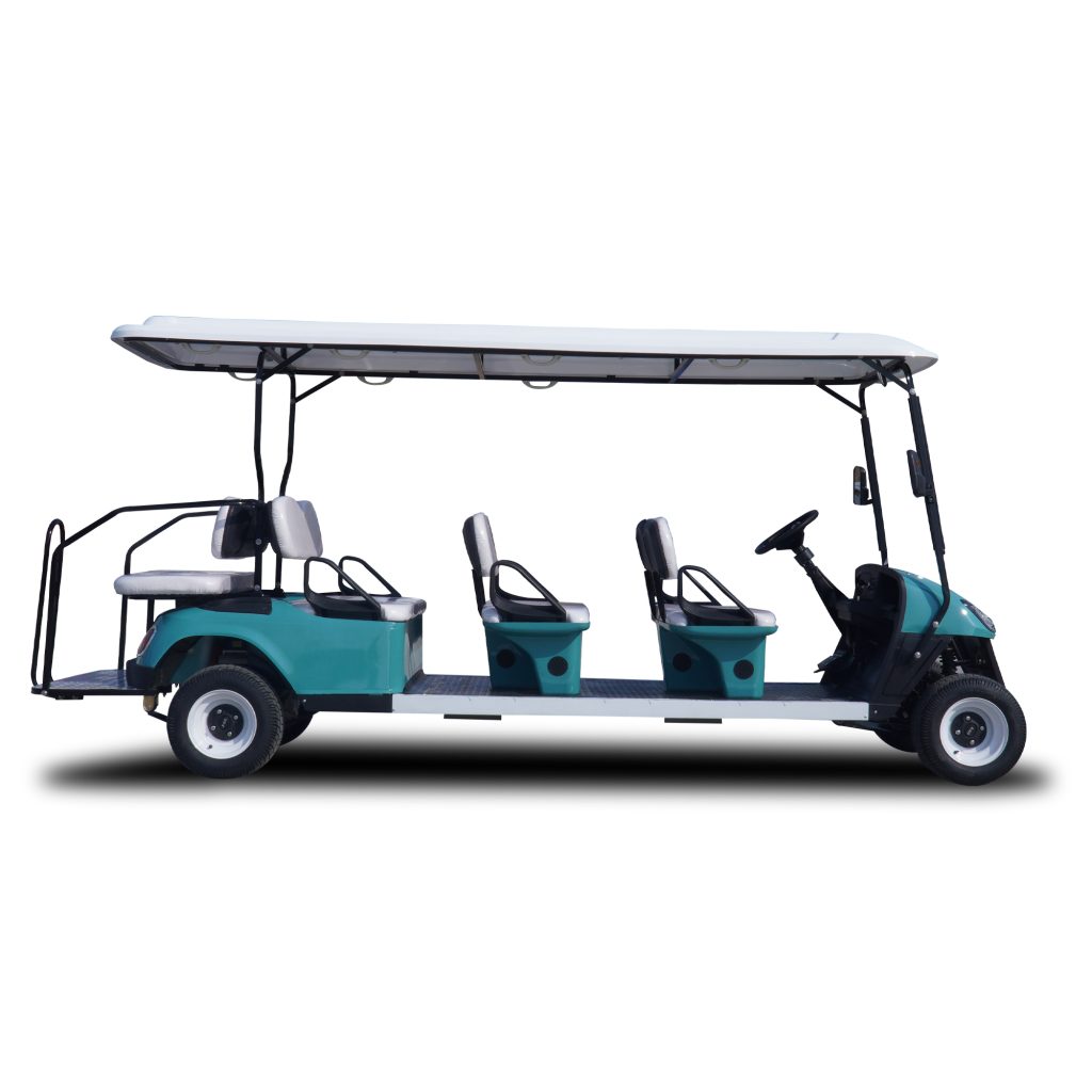 A 6+2 Seater Golf Cart