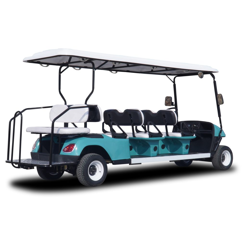 A 6+2 Seater Golf Cart